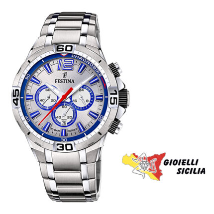 Festina Orologi - Orologio acciaio crono