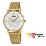 Festina Orologi - Orologio acciaio laminato oro solo tempo