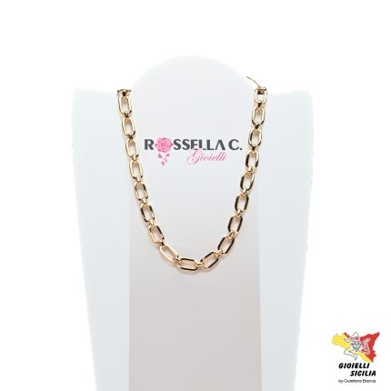 Collana ROSSELLA C in ottone 046COLau